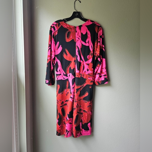 Taylor Fit & Flare Stretchy Dress Size 14 - Picture 5 of 5